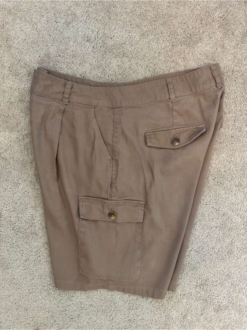 Women's Toasted Coconut Casual Cargo Shorts